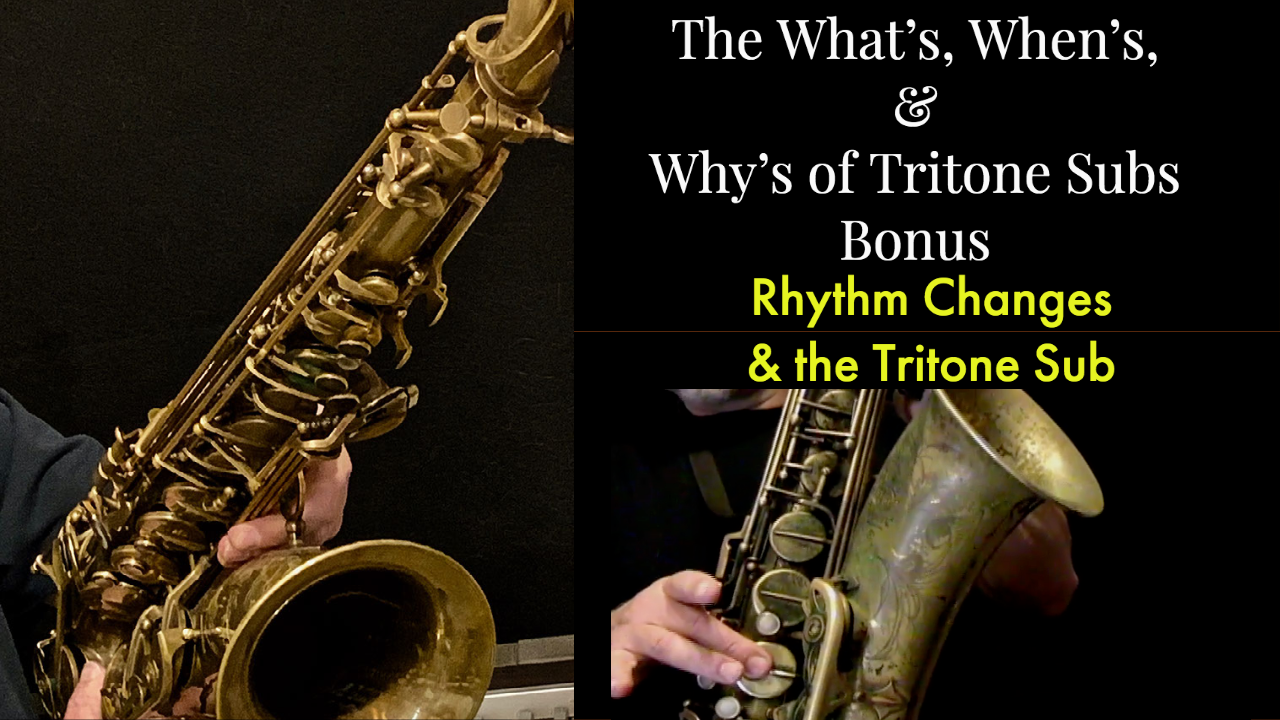 Rhythm Changes and the Tritone Substitution