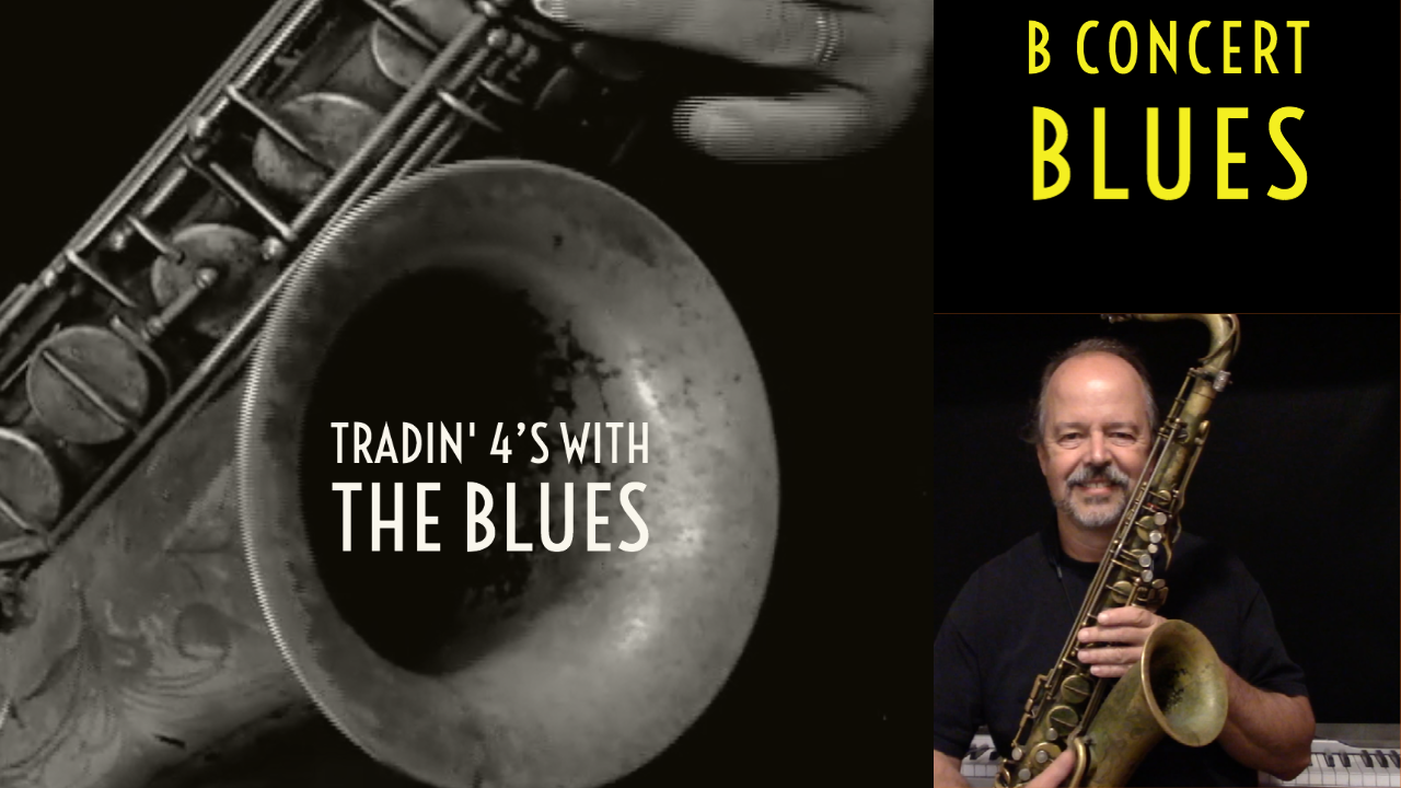 Tradin' 4's in B Blues