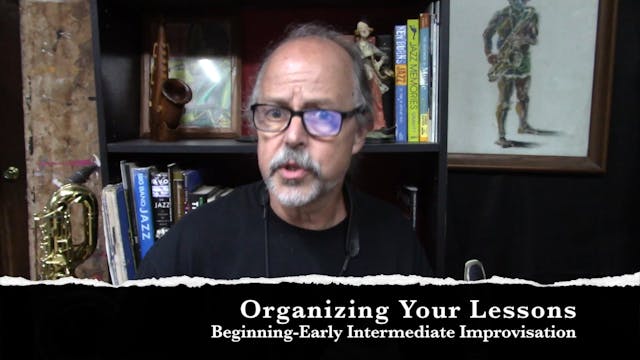 Organizing Your Lessons - Beginning I...