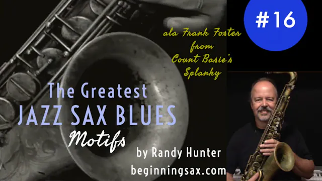 The Greatest Jazz Saxophone Blues Mot...
