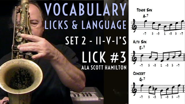 Vocabulary, Licks, & Language, Set 2,...