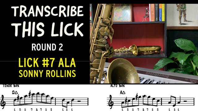 Transcribe This Lick Round 2! - Lick ...