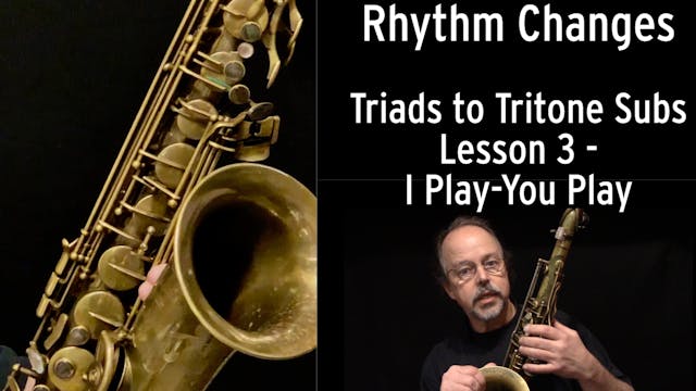 Rhythm Changes - Triads to Tritone Su...