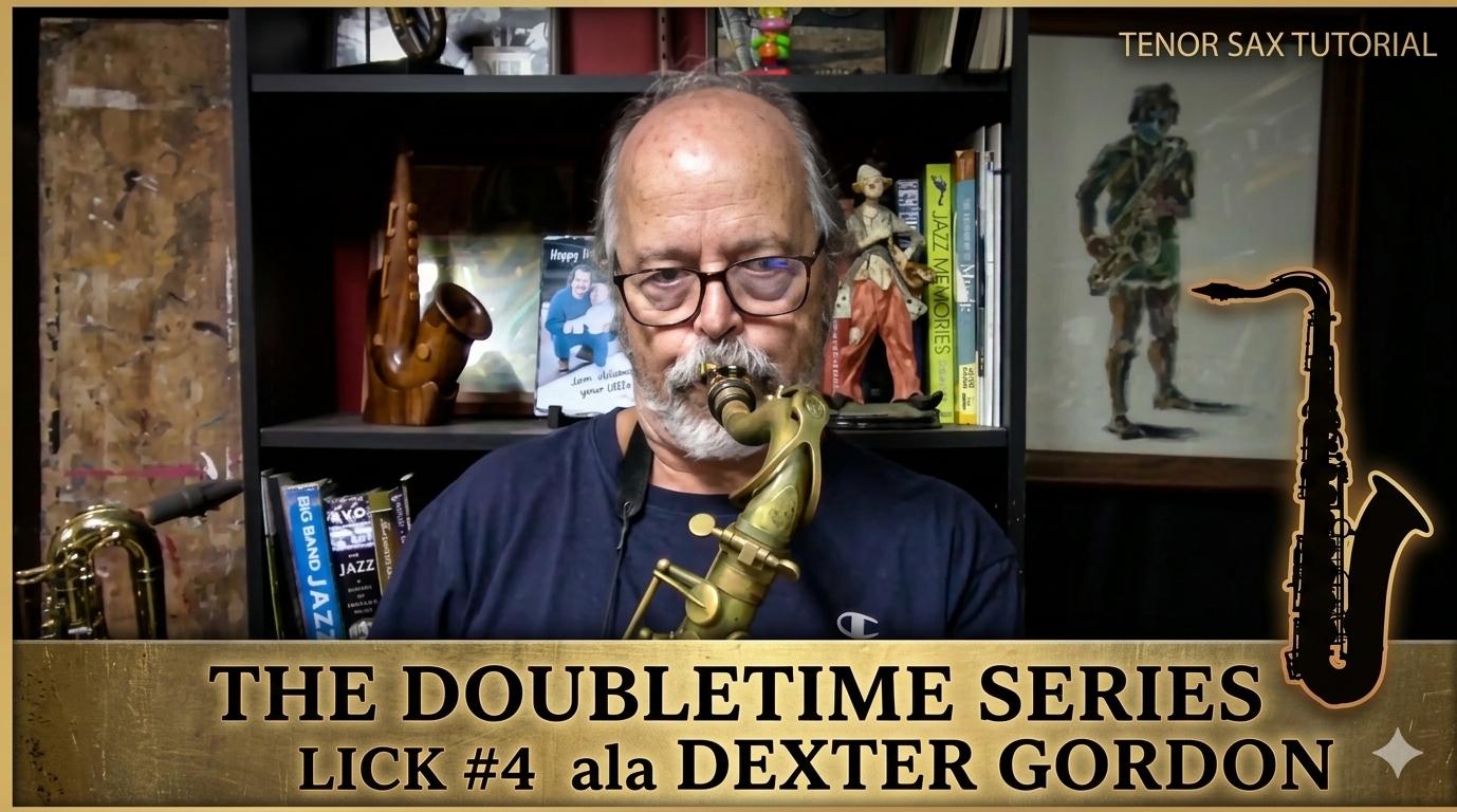 The Doubletime Series Lick #4 ala Dexter Gordon