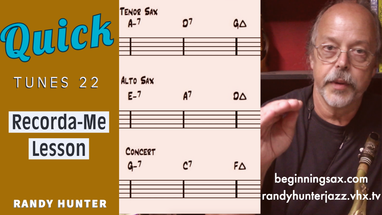 Recorda-Me - Lesson-Quick Tunes #22