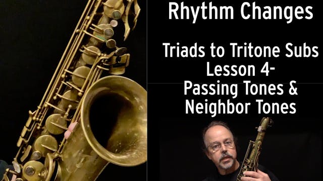 Rhythm Changes - Triads to Tritone Su...