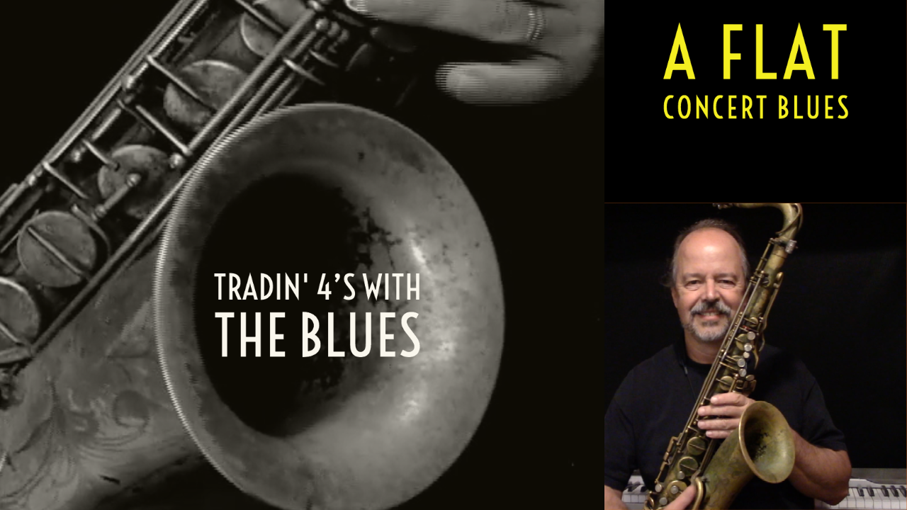 Tradin' 4's in A Flat Blues