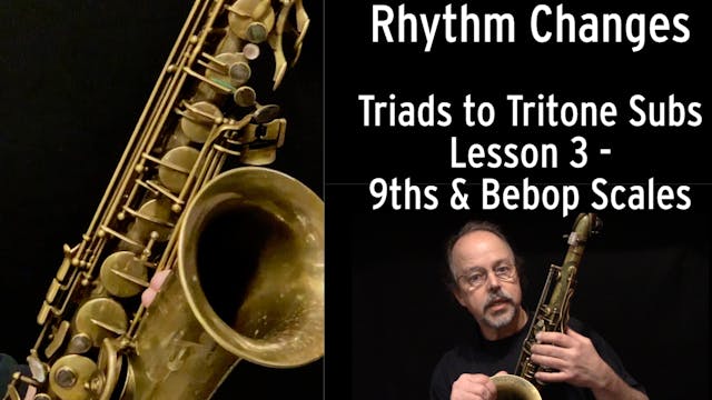 Rhythm Changes - Triads to Tritone Su...