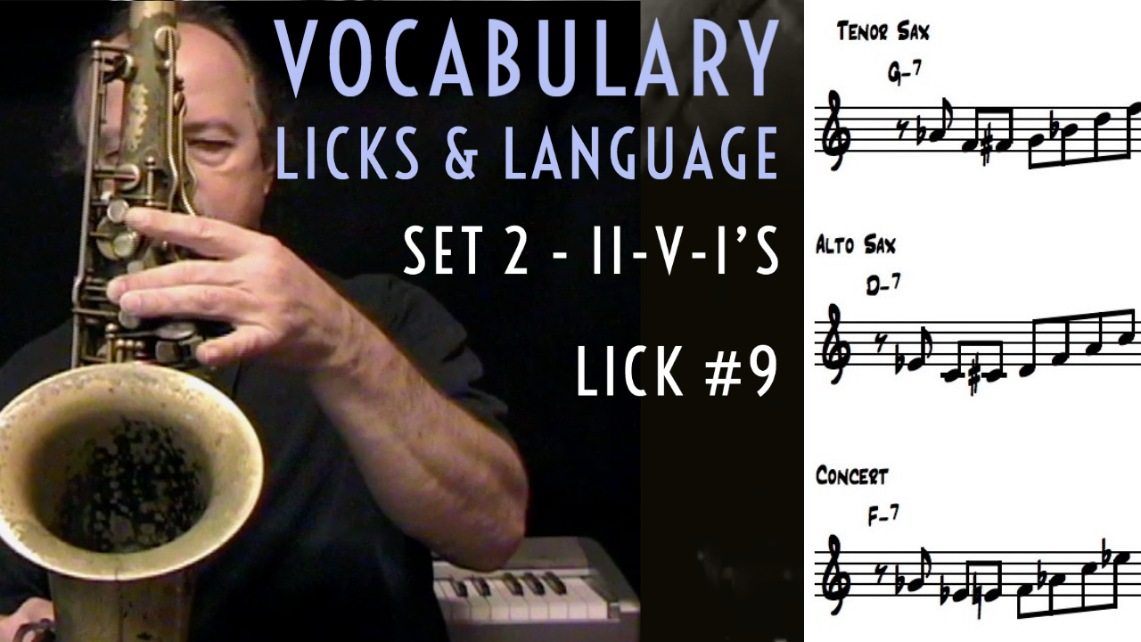 Vocabulary, Licks, & Language Set 2, #9