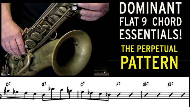 Dominant Flat 9 Chord Essentials - The Perpetual Pattern