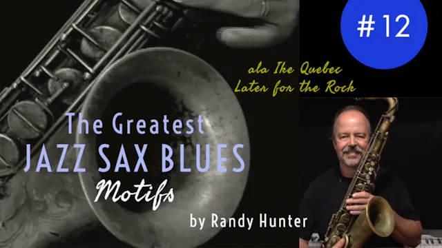 The Greatest Jazz Saxophone Blues Mot...