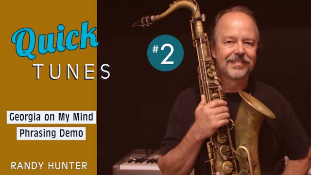 Georgia on My Mind - Phrasing Demo - ...