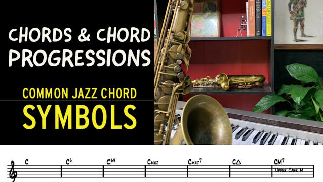 Common Jazz Chord Symbols