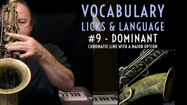 Vocabulary, Licks, & Language #9