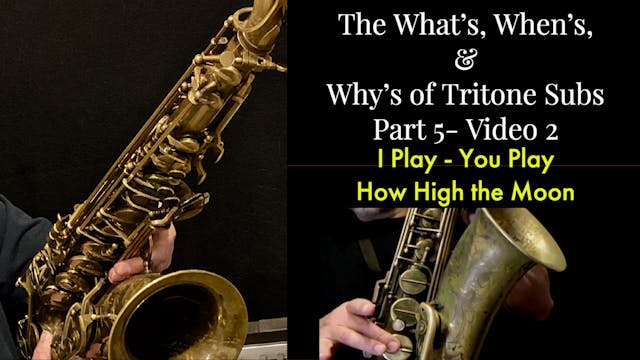 Tritone Subs, Part 5-Video 2-I Play-Y...