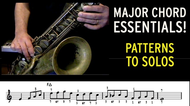 Major Chord Essentials-Patterns to Solos