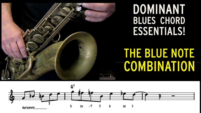 The Blue Note Combination (Dominant Blues Chord Essentials Supplement)