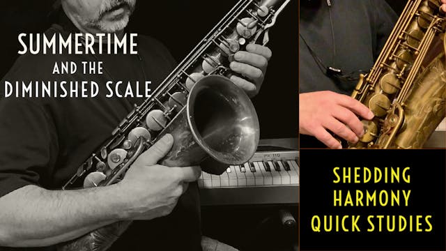 Summertime and the Diminished Scale