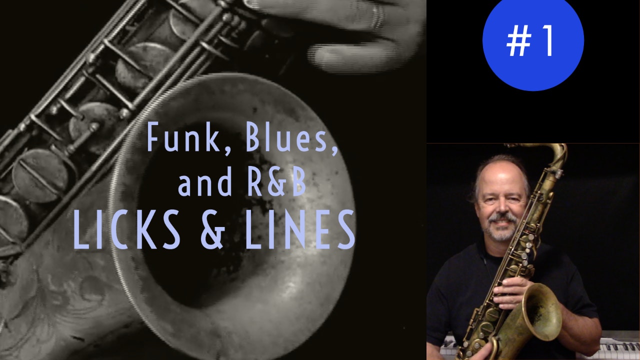 Funk, Blues, and R&B Licks & Lines