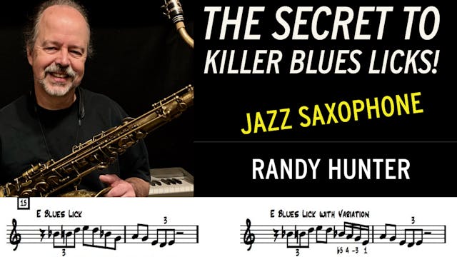 The Secret to Killer Blues Licks!