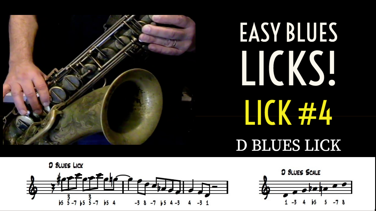 Easy Blues Lick #4