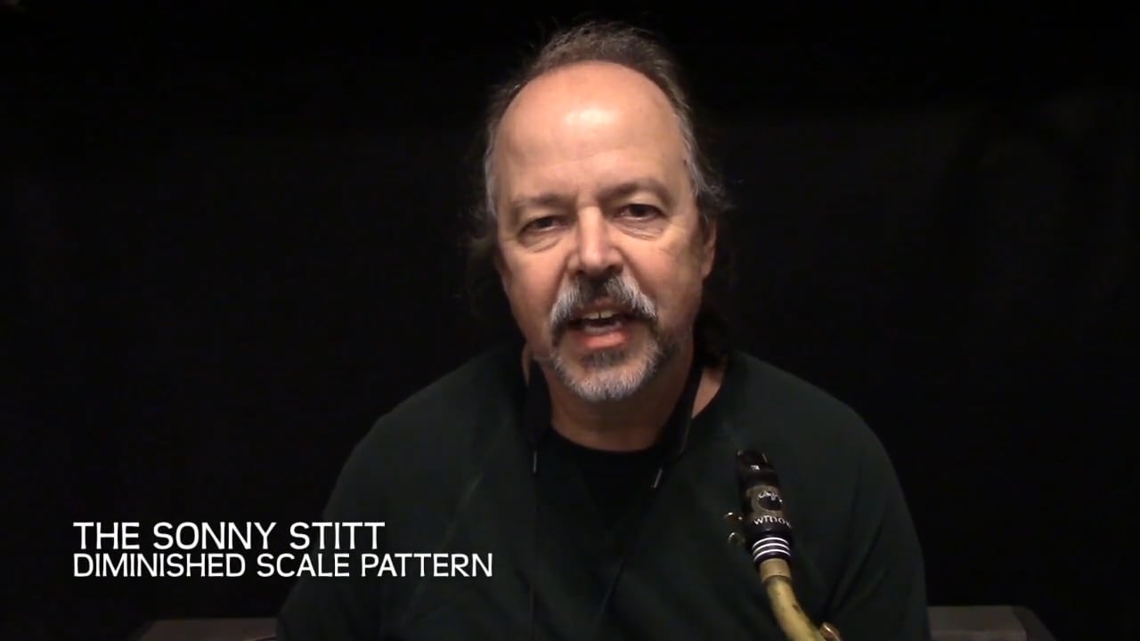 The Sonny Stitt Diminished Scale Pattern