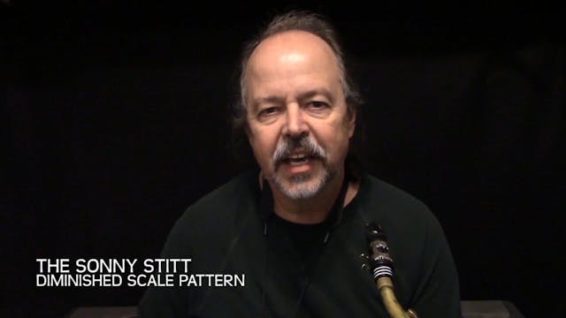 The Sonny Stitt Diminished Scale Pattern