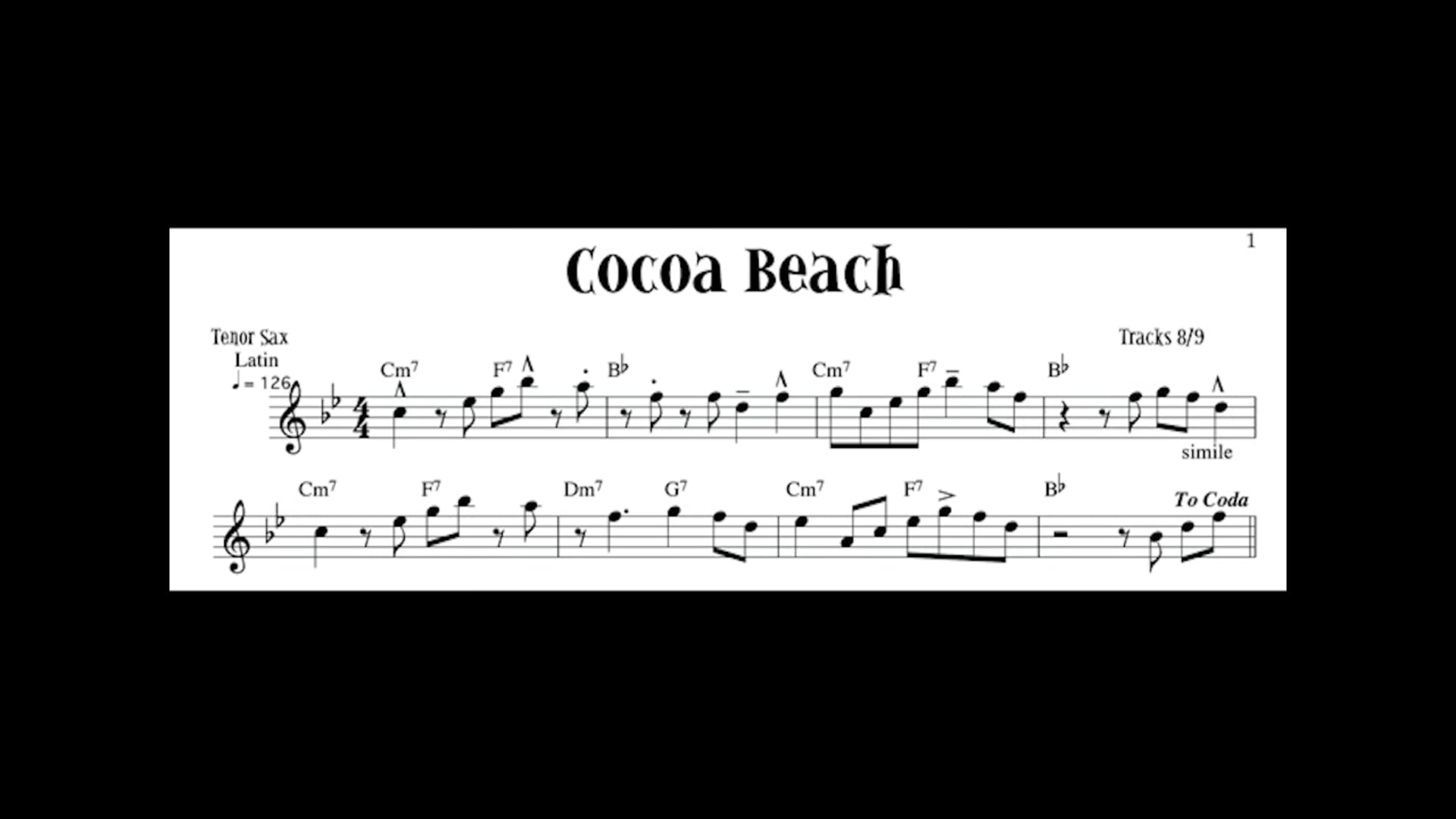 Cocoa Beach - Medium Difficulty
