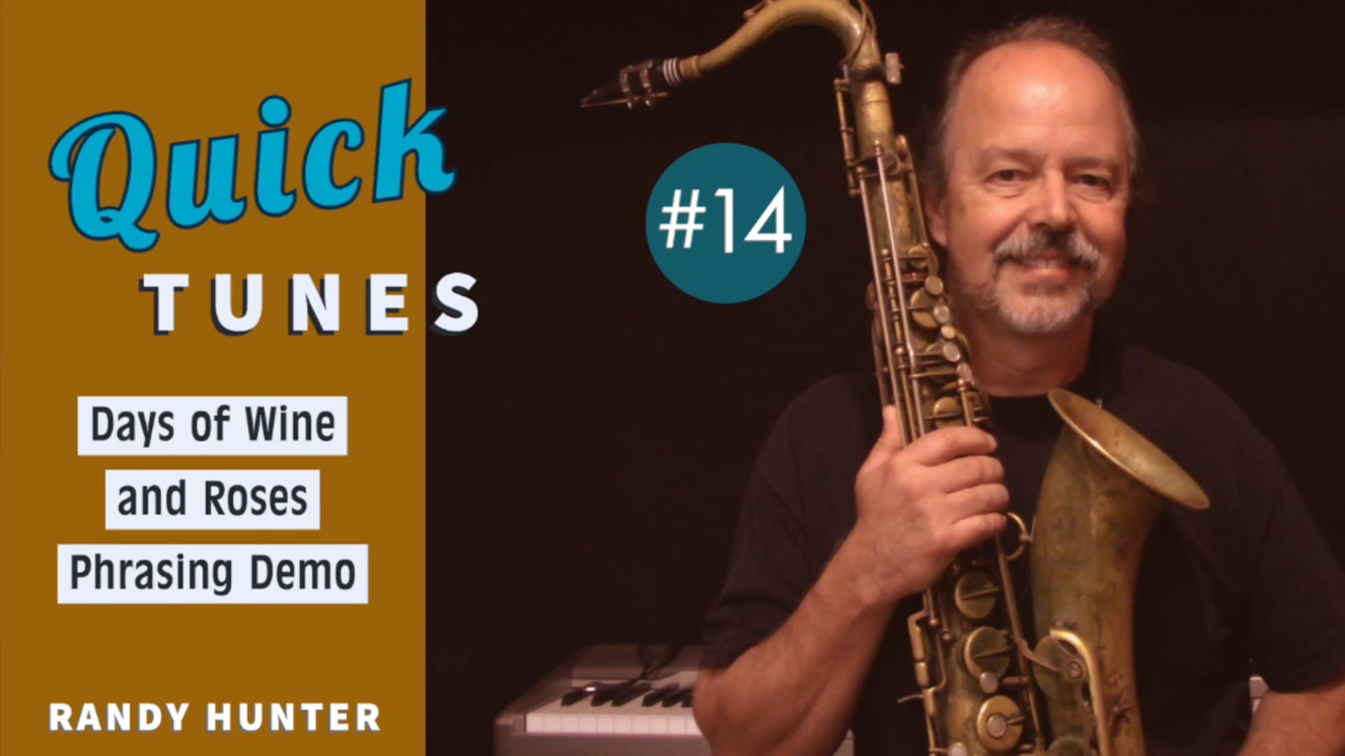 Days of Wine and Roses - Phrasing Demo - Quick Tunes #14