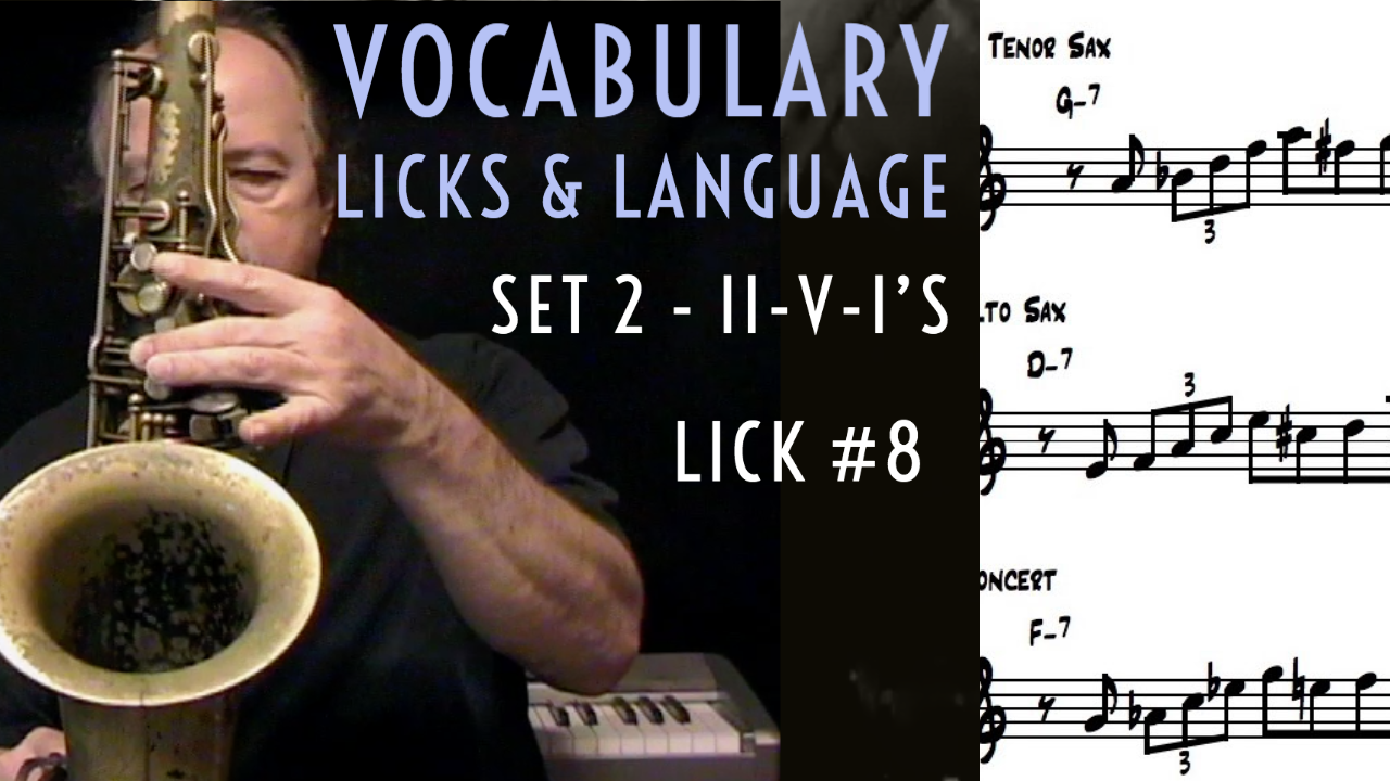 Vocabulary, Licks & Language Set 2 #8