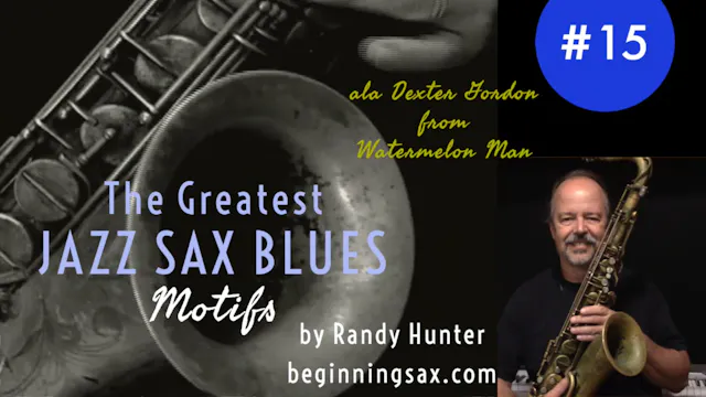 The Greatest Jazz Saxophone Blues Mot...