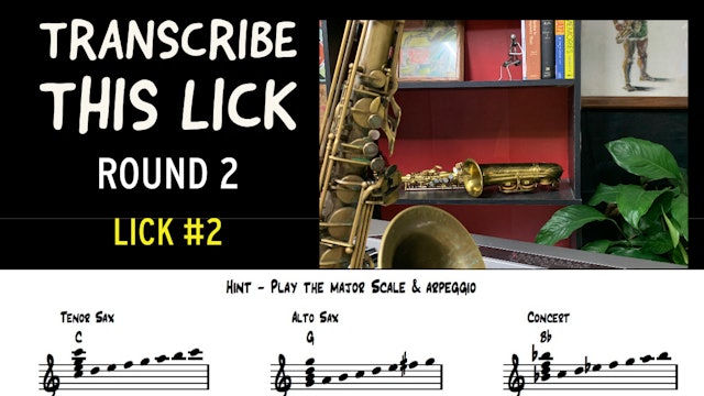 Transcribe This Lick Round 2! - Lick #2