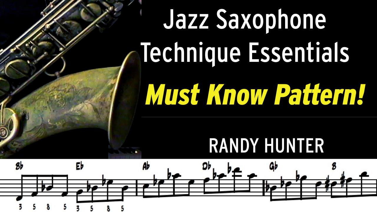 Jazz Saxophone Technique Essentials: Must Know Pattern! (ala Joel Frahm)