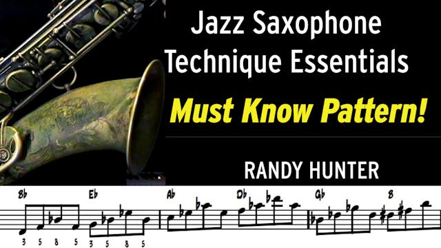 Jazz Saxophone Technique Essentials: ...