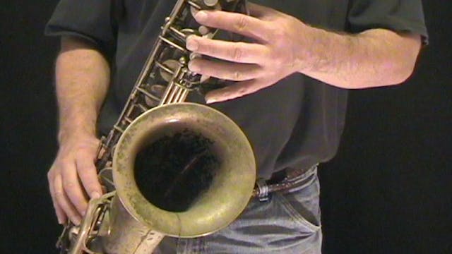 Sax Tips 4 - The Down Bend
