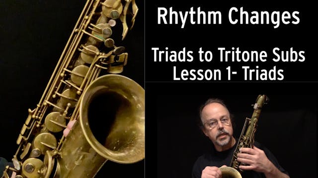 Rhythm Changes - Triads to Tritone Su...