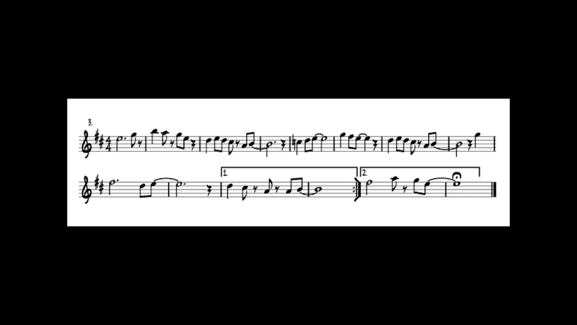 Lesson 7 Playing Exercise Demonstrations - Tenor Sax