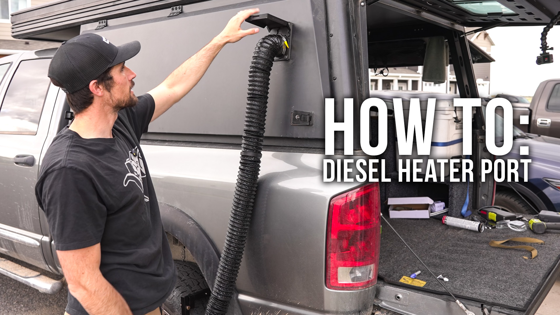 Adding a Diesel Heater Port to My Camper