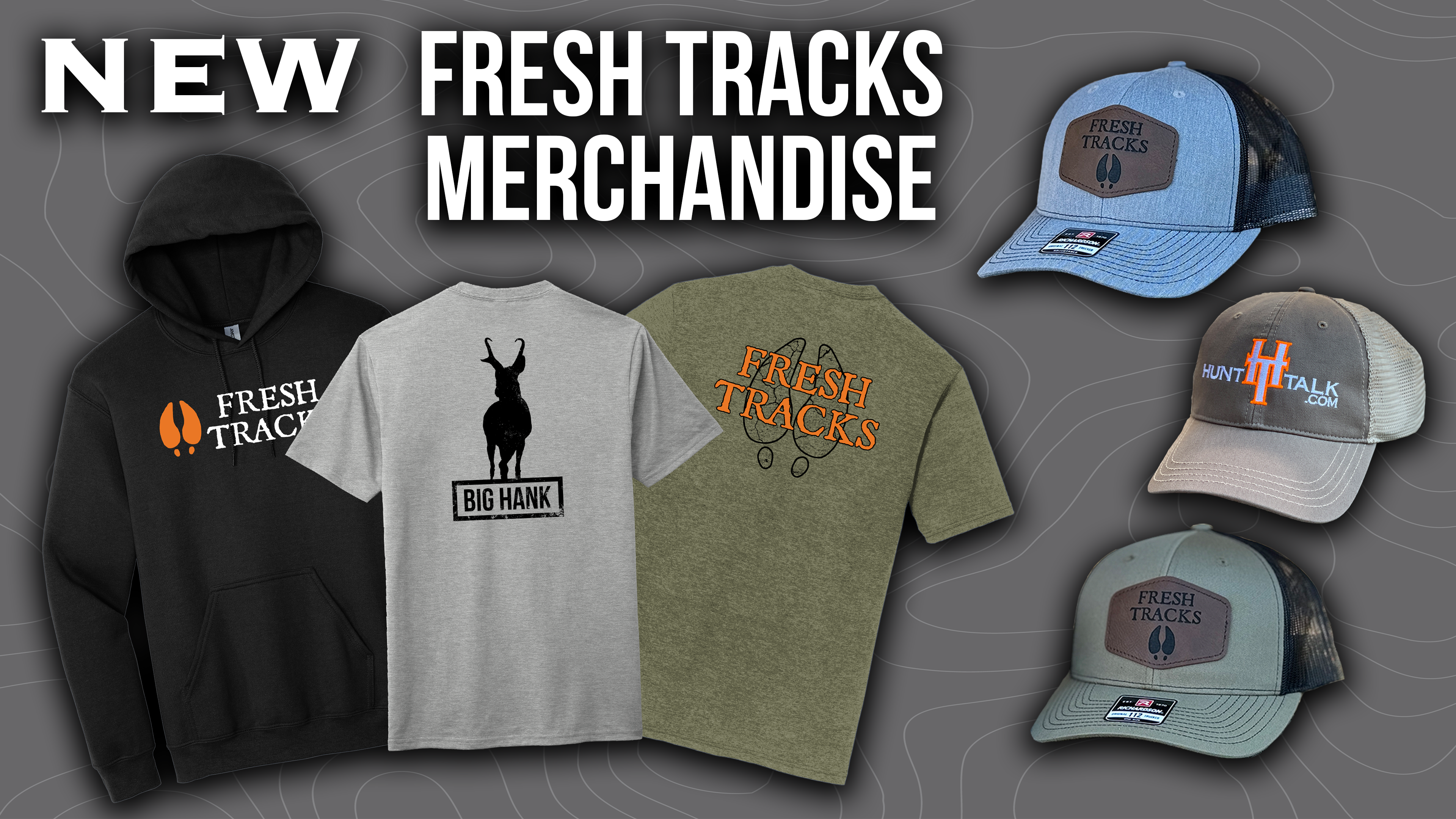 NEW Fresh Tracks Merchandise