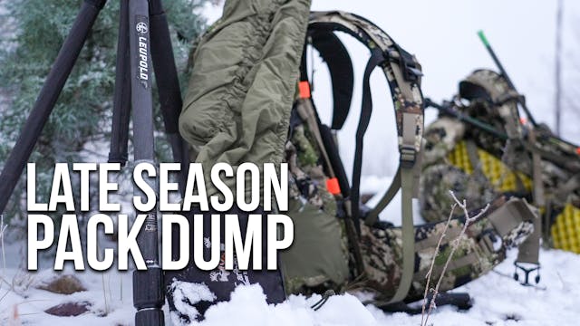 Late Season Elk Pack Dump
