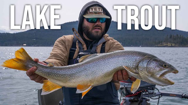 Catching Giant Lake Trout in Montana ...