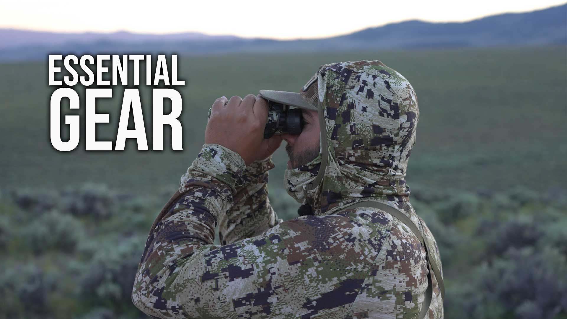 Gear For an Early Season Archery Pronghorn Hunt!