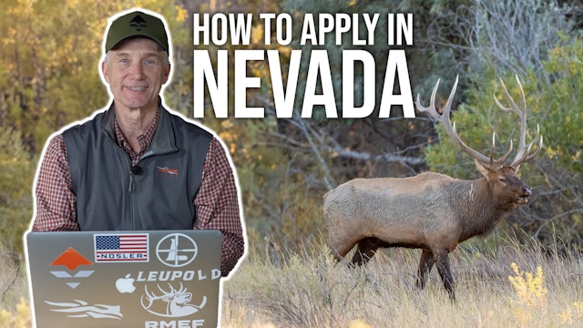 How to Apply For Big Game Hunts in NEVADA 