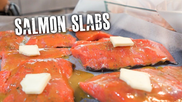 Fresh Snacks - Salmon Slabs with Paul! 