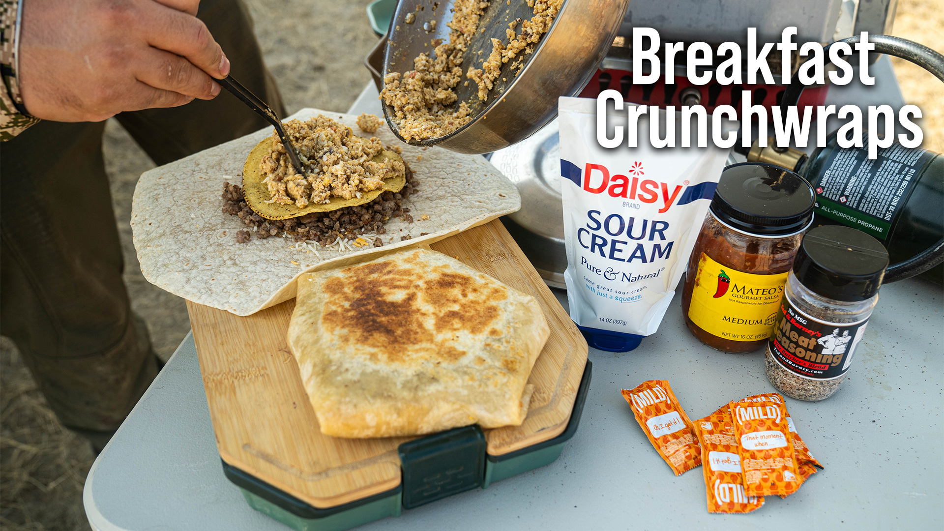 Breakfast Crunchwraps | AMAZING Breakfast With Gerber ComplEAT