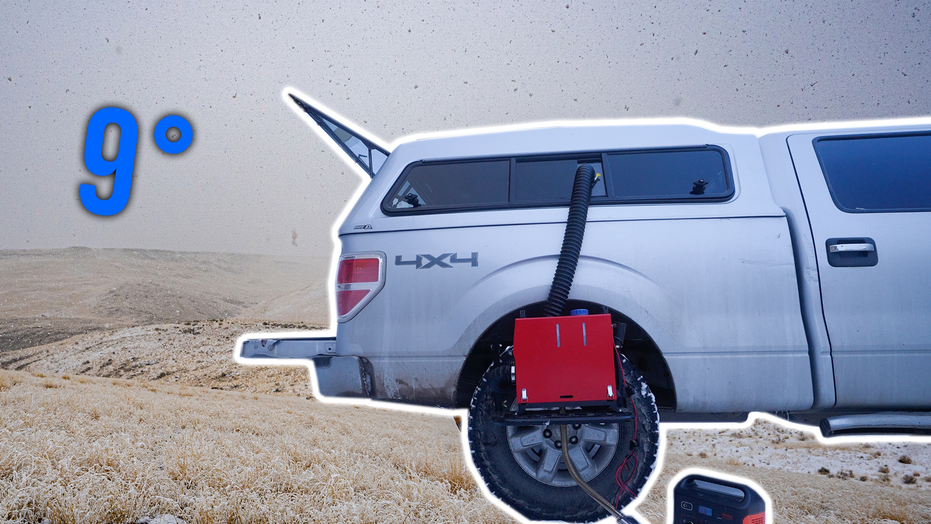 Truck Camping in Frigid Temperatures | How to Stay Warm  