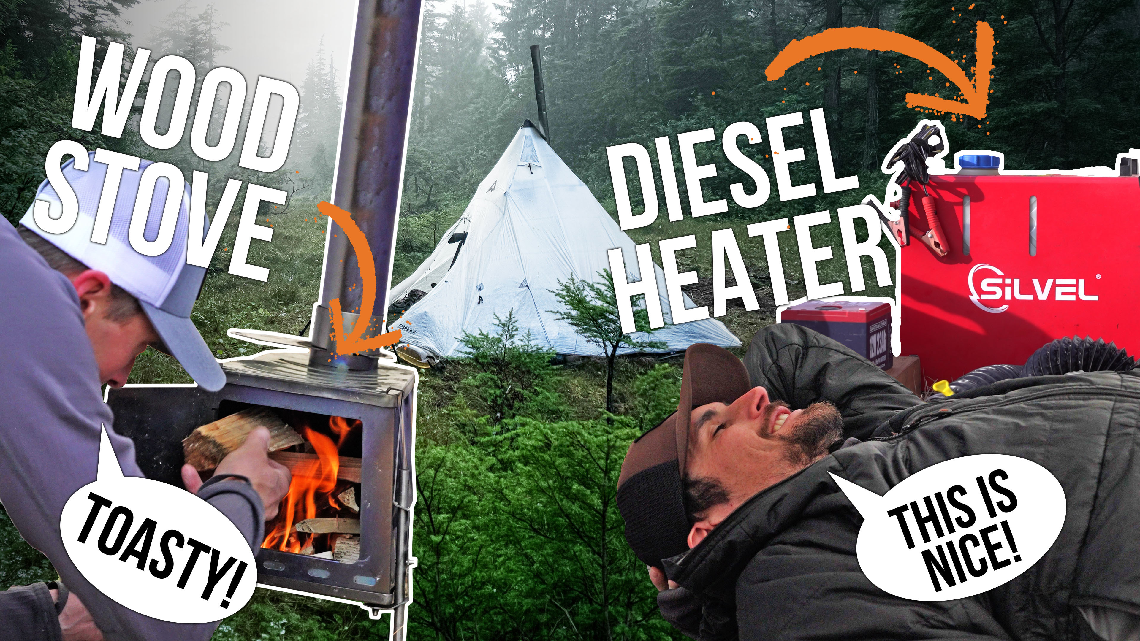 Diesel Heater vs Wood Stove | Tipi Tent
