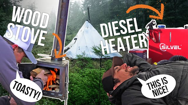 Diesel Heater vs Wood Stove | Tipi Tent
