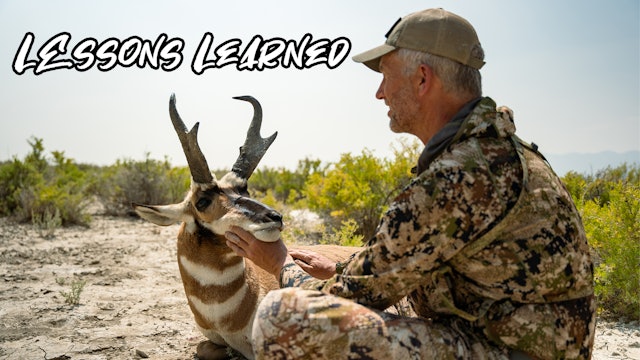 Hunting Nevada Pronghorn | LESSONS LEARNED