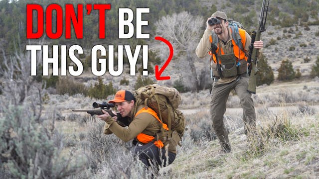 How To Be A BAD Hunting Partner! 